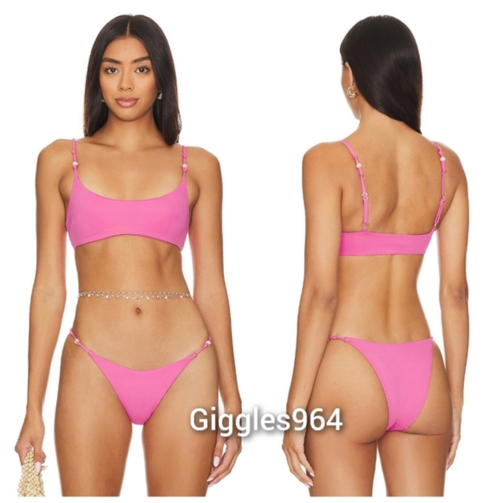 L*Space x Hannah Montazami Luisa Devon Bikini Set Bubblegum Pink